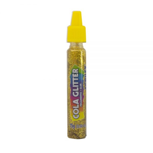 COLA GLITTER 15GR OURO ACRILEX