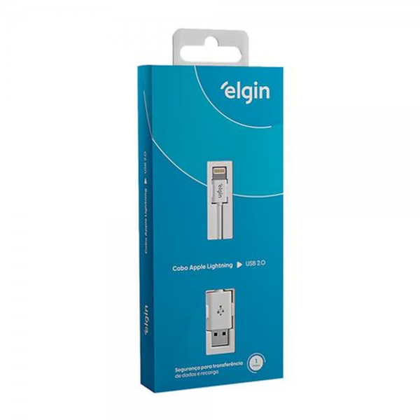 CABO USB LIGHTNING IPHONE5/IPAD4/MINI UNIDADE 46RCAPPLE000 - ELGIN