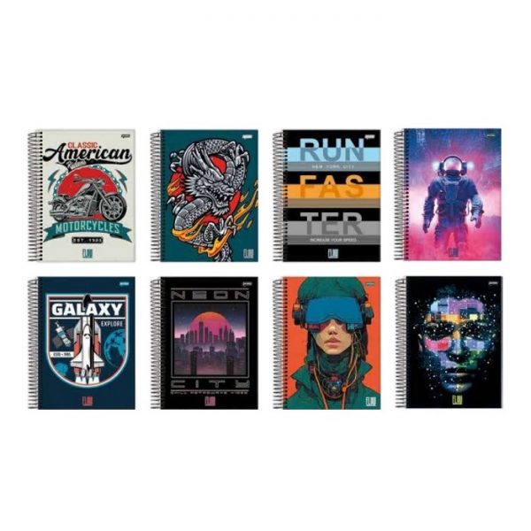 CADERNO 15X1 CAPA DURA FLOW 240FLS 68754-88 - JANDAIA