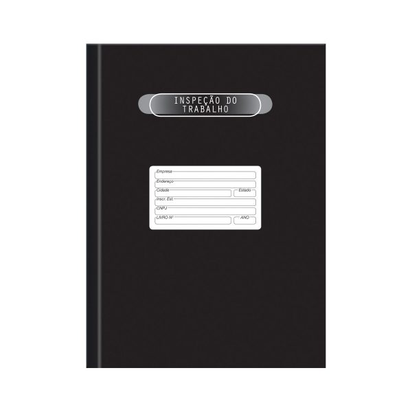 LIVRO REGISTRO INSPECAO DO TRABALHO 50FLS. - TILIBRA