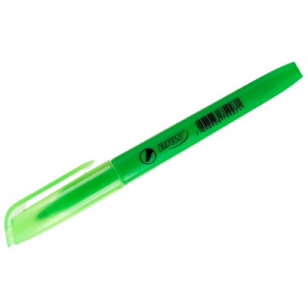 CANETA MARCA TEXTO VERDE BRW