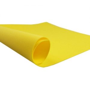 CHAPA DE EVA AMARELO 40X60CM 1,6MM