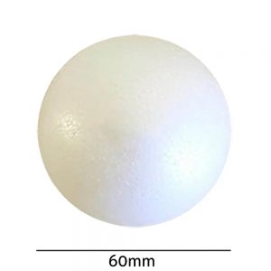 BOLA ISOPOR 60MM - STYROFORM