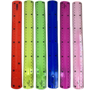 REGUA ESCOLAR FLEXIVEL 30CM WINPAPER