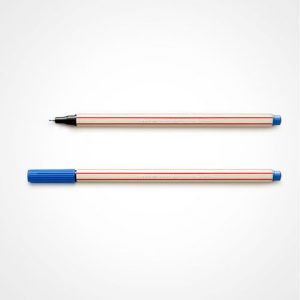CANETA PONTA POROSA MICROLINE AZUL ESCURO 0.4 01546-AZ - COMPACTOR