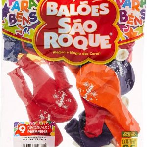BALAO N 9 PARABENS PCT.C/50 SORTIDO - SAO ROQUE