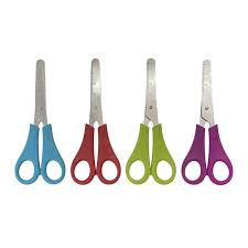 TESOURA ESCOLAR G-0120 CORES (S) 13CM 50160016 - GRAMP LINE
