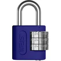 CADEADO SEGREDO 25MM AZUL UNIDADE 90506 - STAM