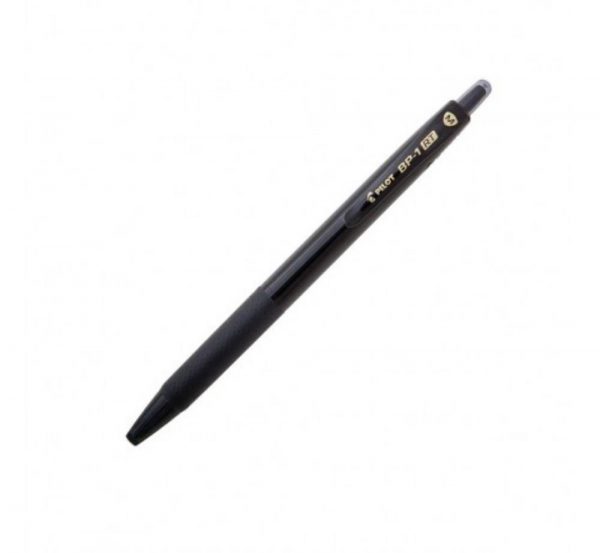CANETA ESFEROGRAFICA RETRATIL BP-1 RT 1.0 MEDIA PRETA 2410046PT - PILOT