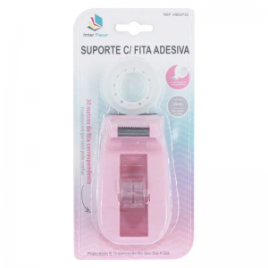 SUPORTE PLAST. C/FITA ADESIVA HE63735 - INTER PAPER