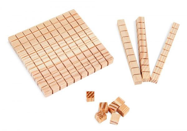 MATERIAL DOURADO DO ALUNO EM MADEIRA C/111 PCS - SMMART - Imagem 4