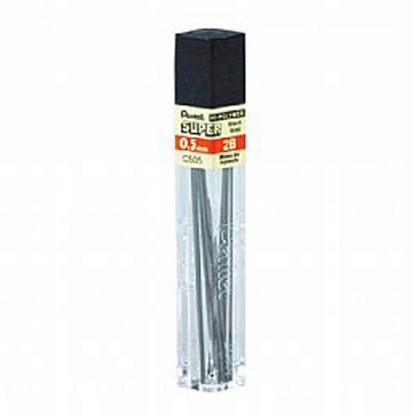 GRAFITES 0.5 2B C/ 12 MINAS C505 PENTEL SUPER