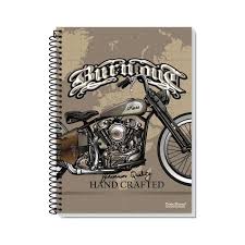 CADERNO ESPIRAL 1/4 CAPA DURA ROX MASCULINO 96FLS 5-2478-1 - PAUTA BRANCA