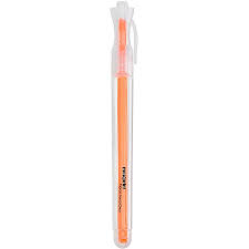 CANETA MARCA TEXTO CLEAR LARANJA 70000139 - MAXPRINT