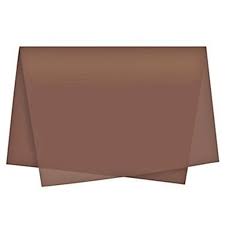PAPEL DE SEDA MARROM