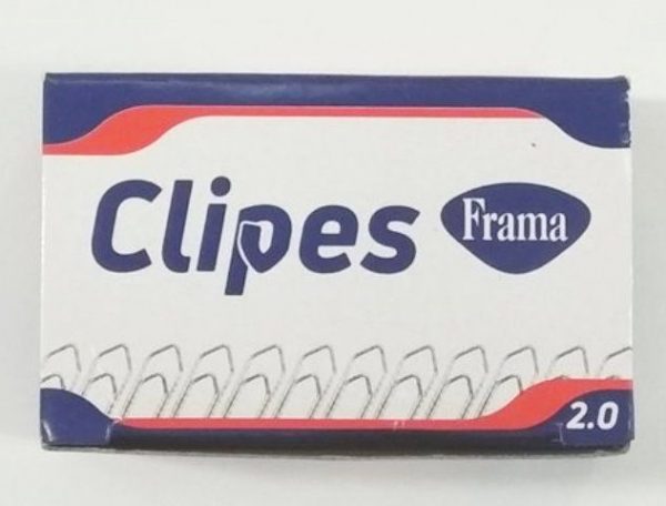 CLIPS GALVANIZADO AÇO 2/0 C/100UN 4350 - FRAMA - Imagem 2