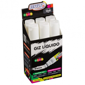 CANETA GIZ LIQUIDO BRANCA 15MM GZ1507 - BRW