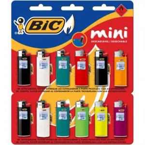 ISQUEIRO DESCARTAVEL BIC MINI A GAS UNIDADE 902586 - BIC