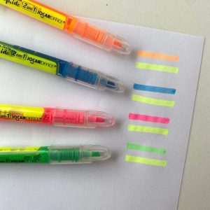 MARCA TEXTO JOCAR LIQUIDO 2 EM 1 CORES SORTIDAS 94135 - LEONORA