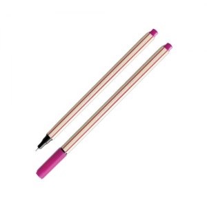 CANETA PONTA POROSA MICROLINE 0.4MM ROSA 01546-RS - COMPACTOR
