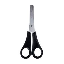 TESOURA ESCOLAR PRETA 13CM 4123 - LEONORA