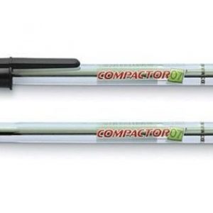 CANETA ESFEROGRAFICA 0,7MM FINA PRETA 00011PT - COMPACTOR