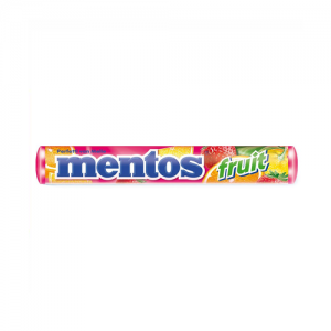 BALA MENTOS FRUTAS STICK 14P 37,5G