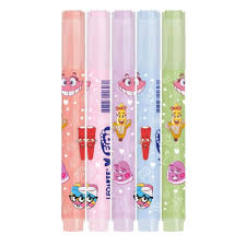 CANETA MARCA TEXTO FINI 5 CORES C/AROMA 10355 - LEONORA