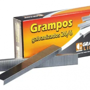 GRAMPO 26/6 GALVANIZADO C/5000 GRAMPLINE
