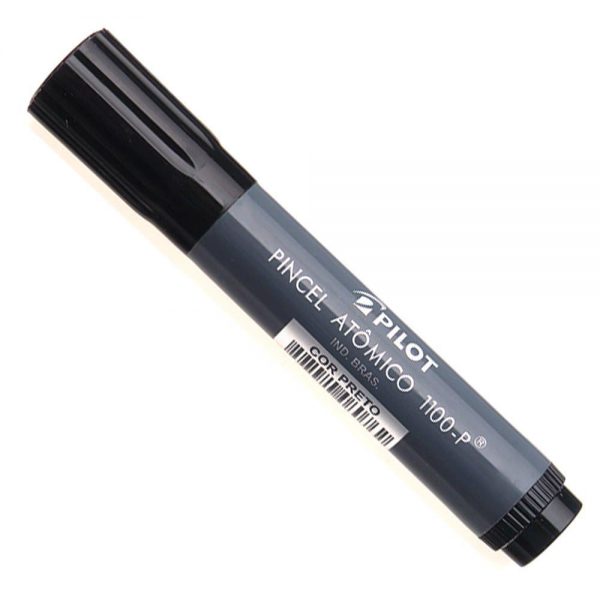 PINCEL MARCADOR PERMANENTE ATOMICO 1100P PRETO RECARREG. 1430001PR - PILOT - Imagem 2