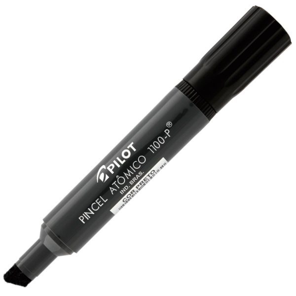 PINCEL MARCADOR PERMANENTE ATOMICO 1100P PRETO RECARREG. 1430001PR - PILOT - Imagem 3