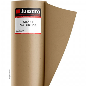 PAPEL KRAFT BOBINA 60CMX140M 80G 7KG S/BRILHO 421NT - SANTECK
