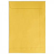ENVELOPE SACO 1/2 OFICIO 200X280MM OURO SKO28