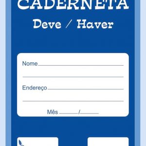 CADERNETA DEVER/HAVER 16F TAMOIO 1059