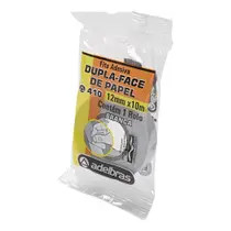 FITA DUPLA FACE FLOW-PACK 12MMX10MTS. UNIDADE 813000010 - ADELBRAS