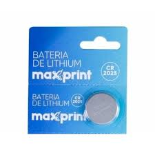 BATERIA BOTÃO CR2025 3V MAXPRINT
