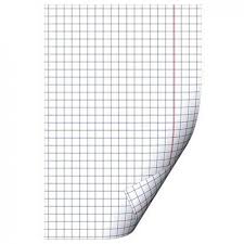 PAPEL ALMAÇO QUADRICULADO 1X1CM TAMOIO