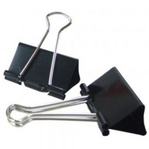 PRENDEDOR PAPEL BINDER BAZZE 41MM PRETO 618920 - SUMMIT