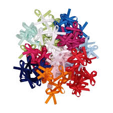 LACINHO TECIDO COLORIDO C/10 JÔ LAÇOS