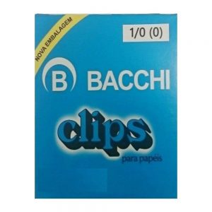 CLIPS GALVANIZADO AÇO 1/0(0) C/100UN 08053 - BACCHI