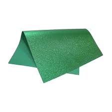 EVA 40X60 2MM VERDE C/ GLITTER