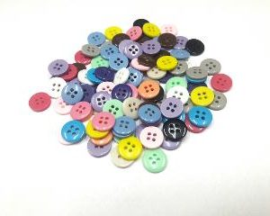 BOTÃO SEM PÉ VARIADOS COLOR C/10