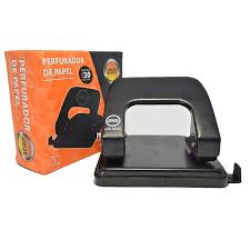 PERFURADOR DE PAPEL JOCAR MEDIO 2 FUROS P/20F 93020 - LEONORA