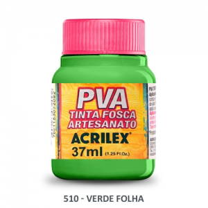 TINTA PVA FOSCA ARTESANATO VERDE FOLHA 37ml ACRILEX