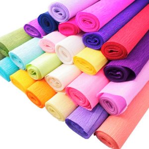 PAPEL CREPOM COMUM 48CMX2M.PRETO - V.M.P.