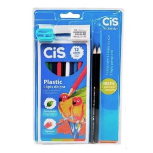 KIT ESCOLAR LAPIS/LAPIS DE COR/APONT/BORRACHA 46.3700 - SERTIC